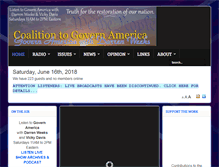 Tablet Screenshot of governamerica.com